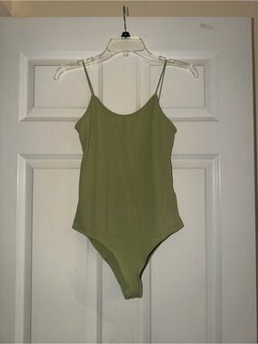 Green bodysuit